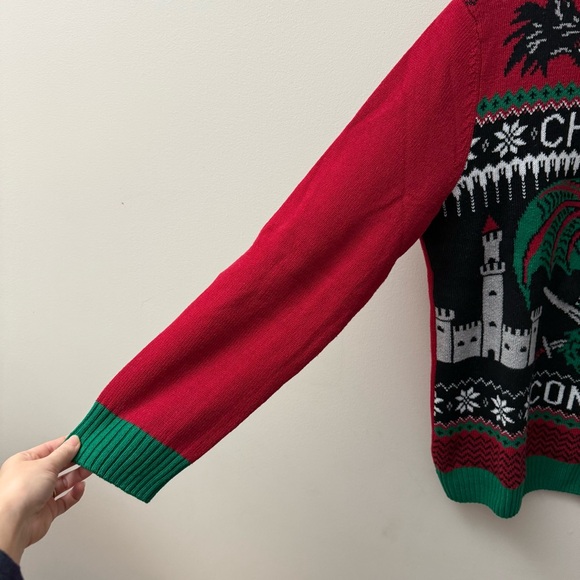 Men’s “Christmas is Coming” Ugly Sweater - Picture 6 of 10